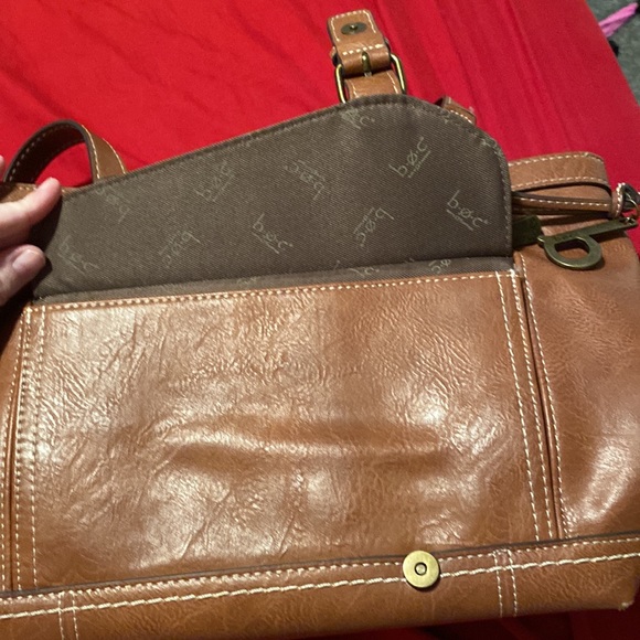 Born o concept brown leather purse and card holder - Picture 6 of 17